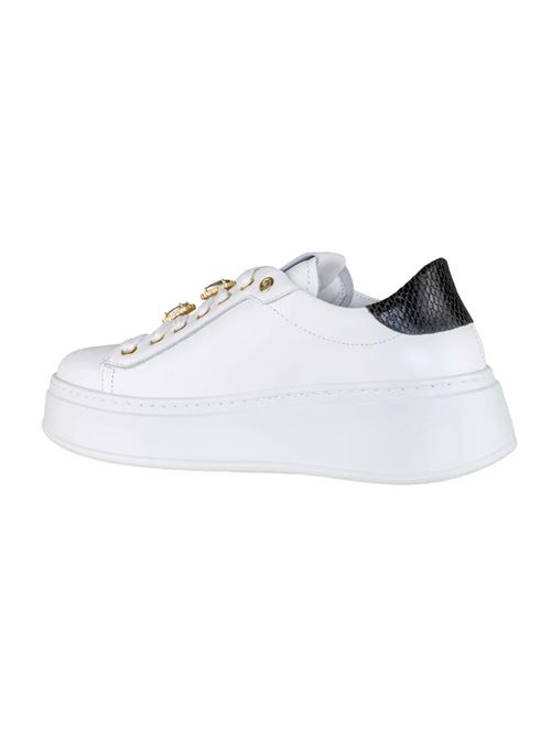 Sneaker combi Gio+ GIO + | PIA136A-BIANCO BLACK